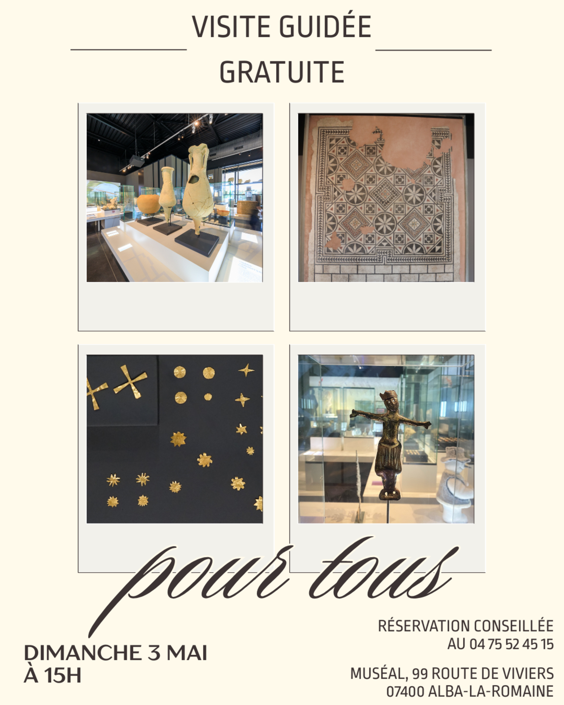 Visite guidée gratuite du MuséAl !