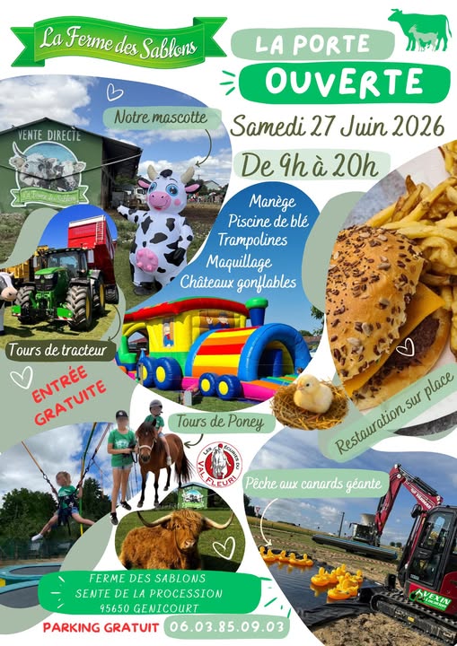 Portes ouvertes à la Ferme des Sablons