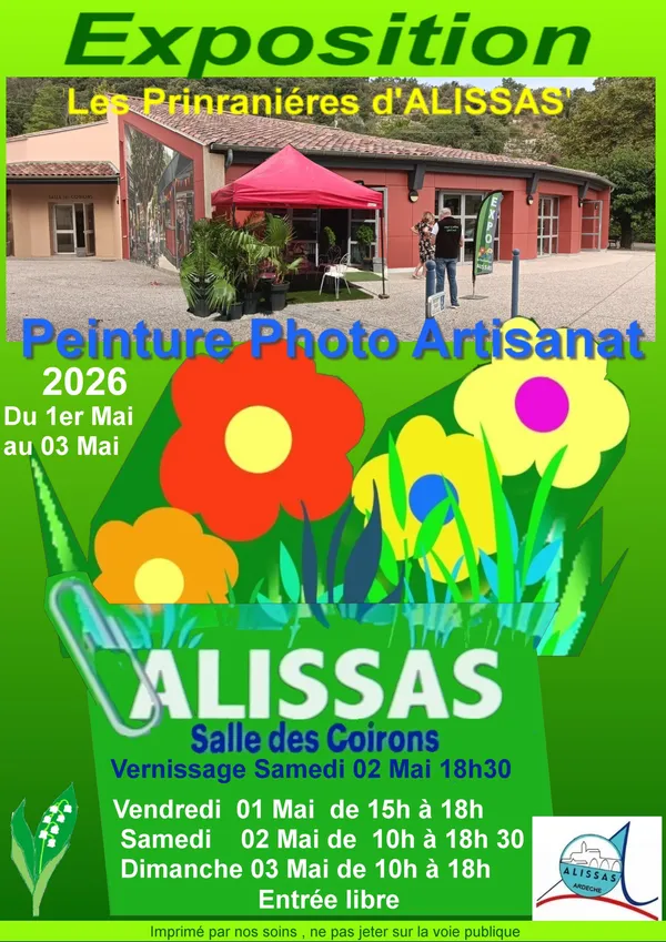 Exposition d'art "Les Printanières d'Alissas"