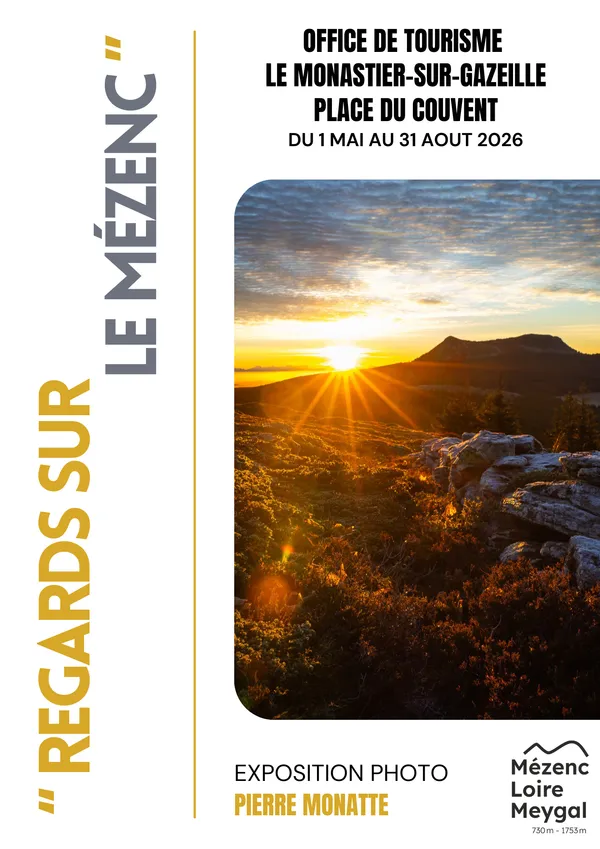 Exposition photo "Regards sur le Mézenc" P. Monatte