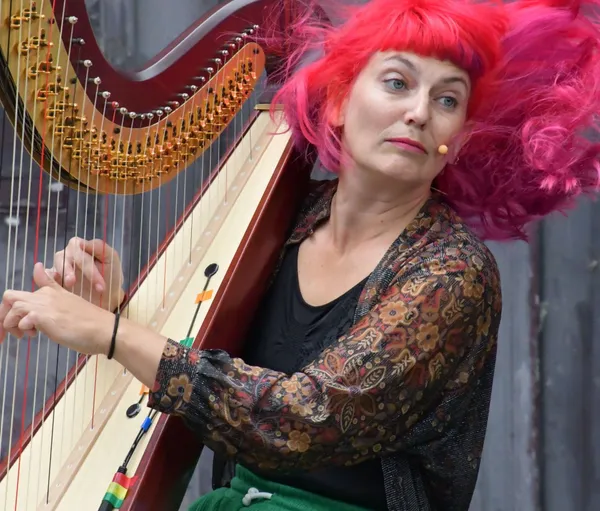 Concert-spectacle : autobiographie d'une harpiste punk