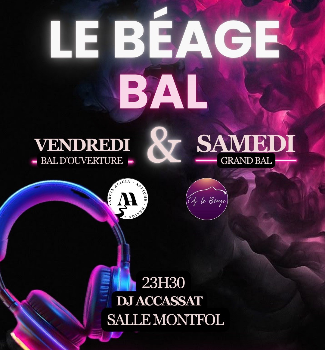 Bals vendredi et samedi