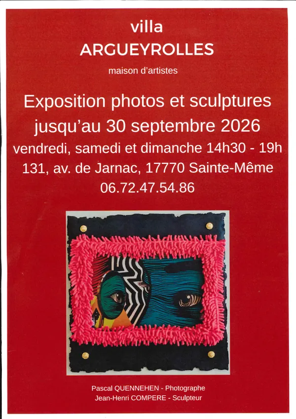 Exposition - photos et sculptures