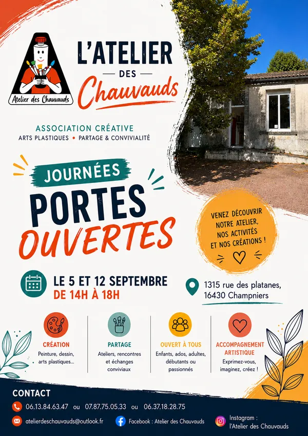 Portes ouvertes de l'Atelier des Chauvauds