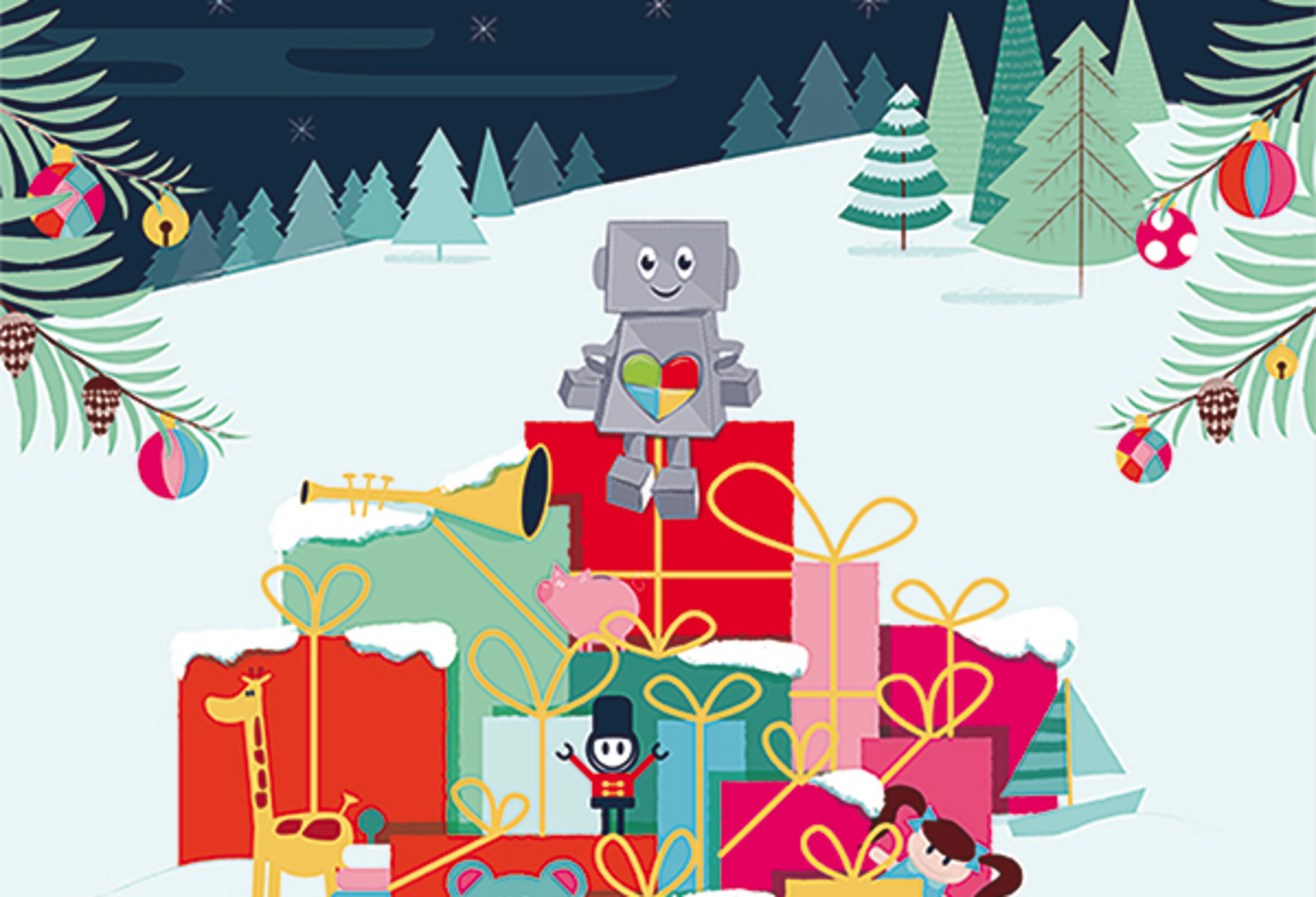 Le Noël de Léo le petit robot