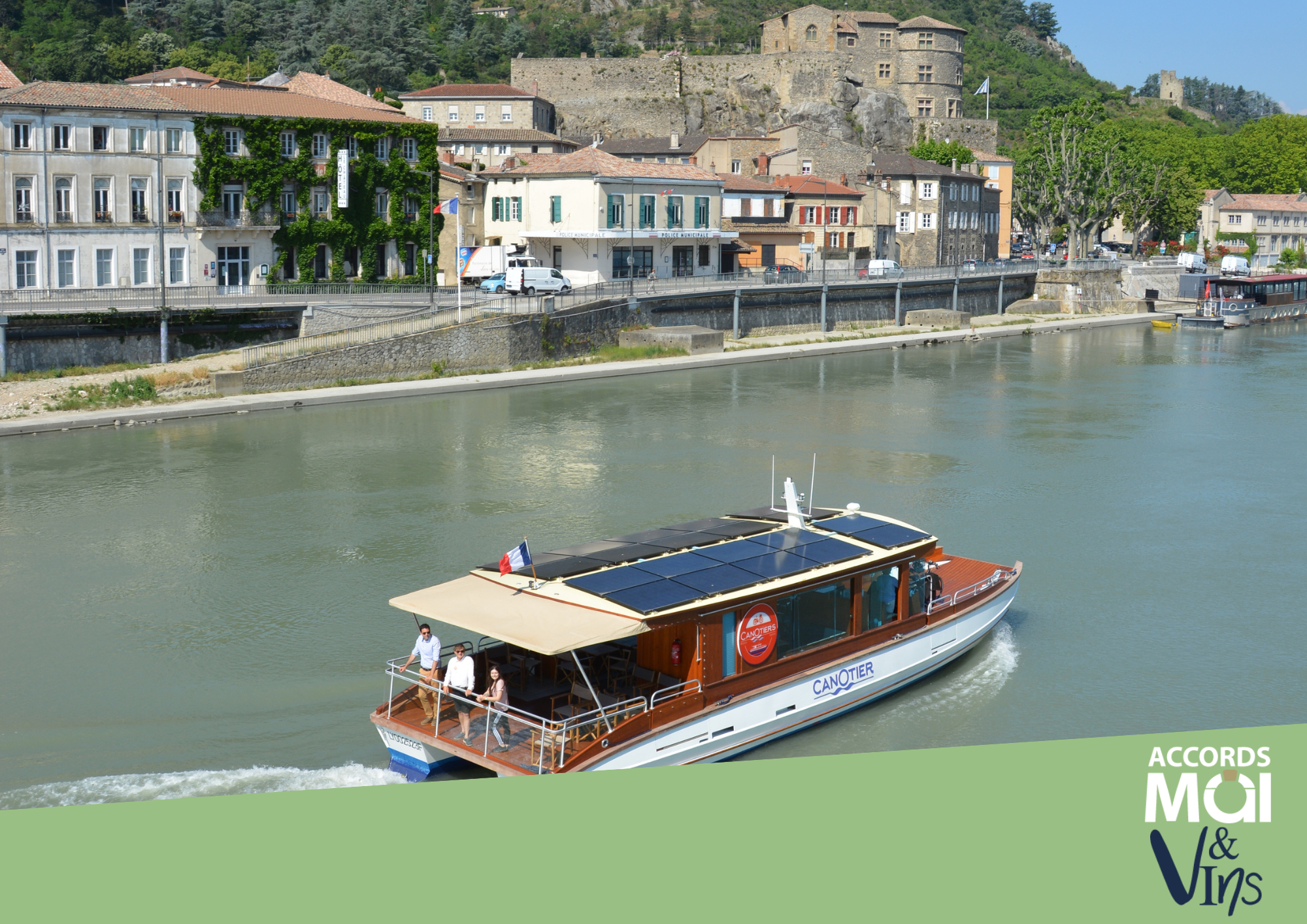 Apéro sur l'eau "Vin & Fromage" au fil du Rhône