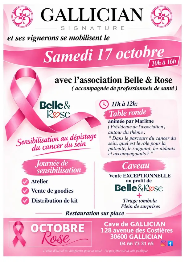 Gallician Signature X Belle & Rose - Octobre Rose