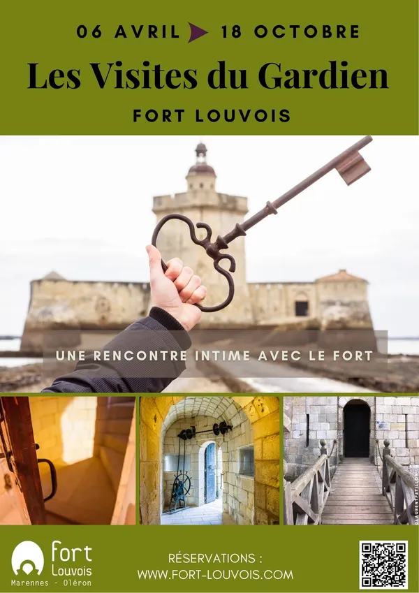 Les visites du gardien au Fort Louvois