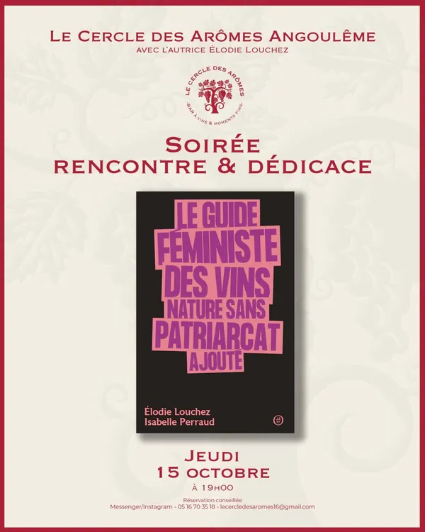 Le cercle des arômes - Rencontre & dédicace avec Elodie Louchez