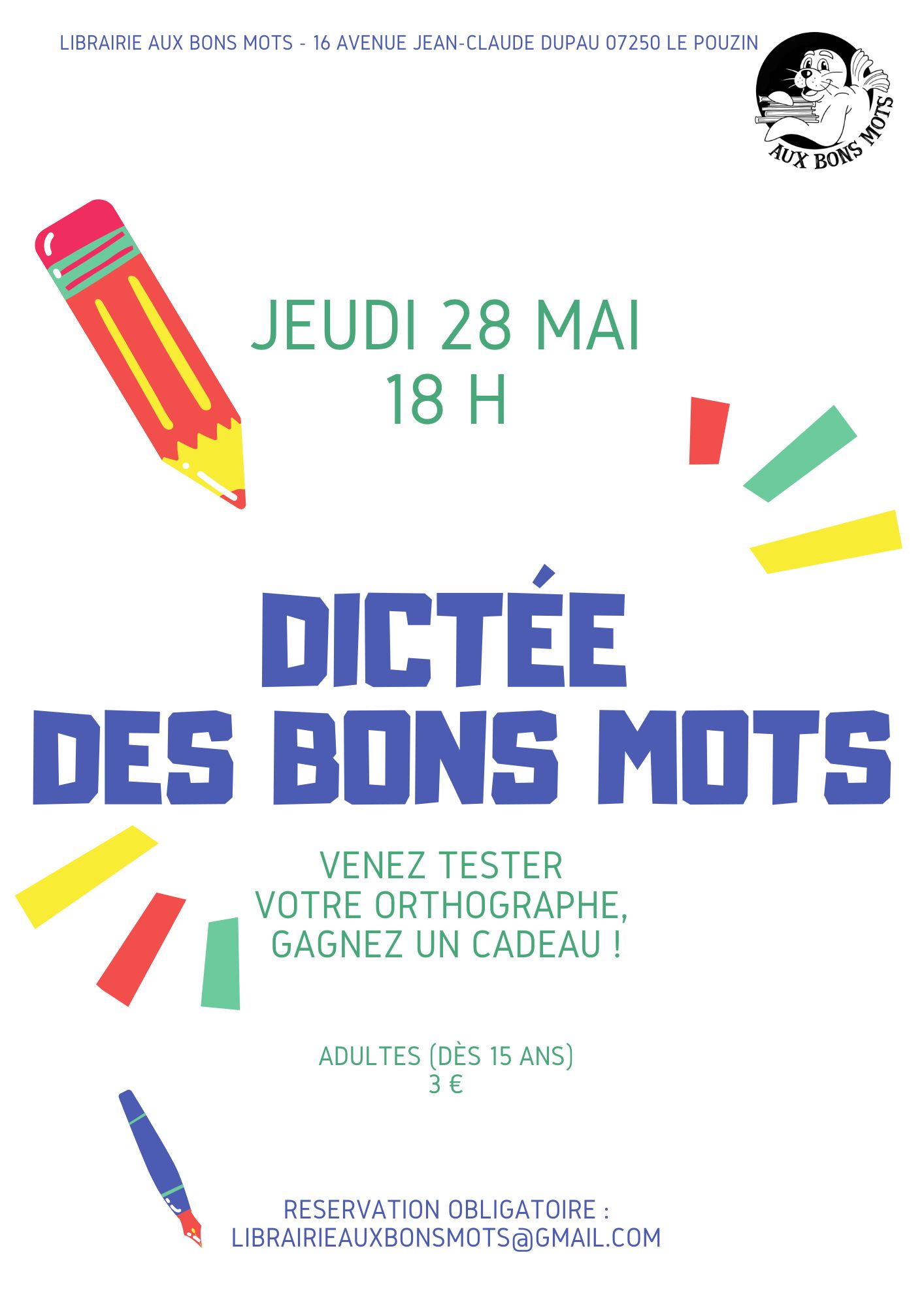 Dictée des Bons mots