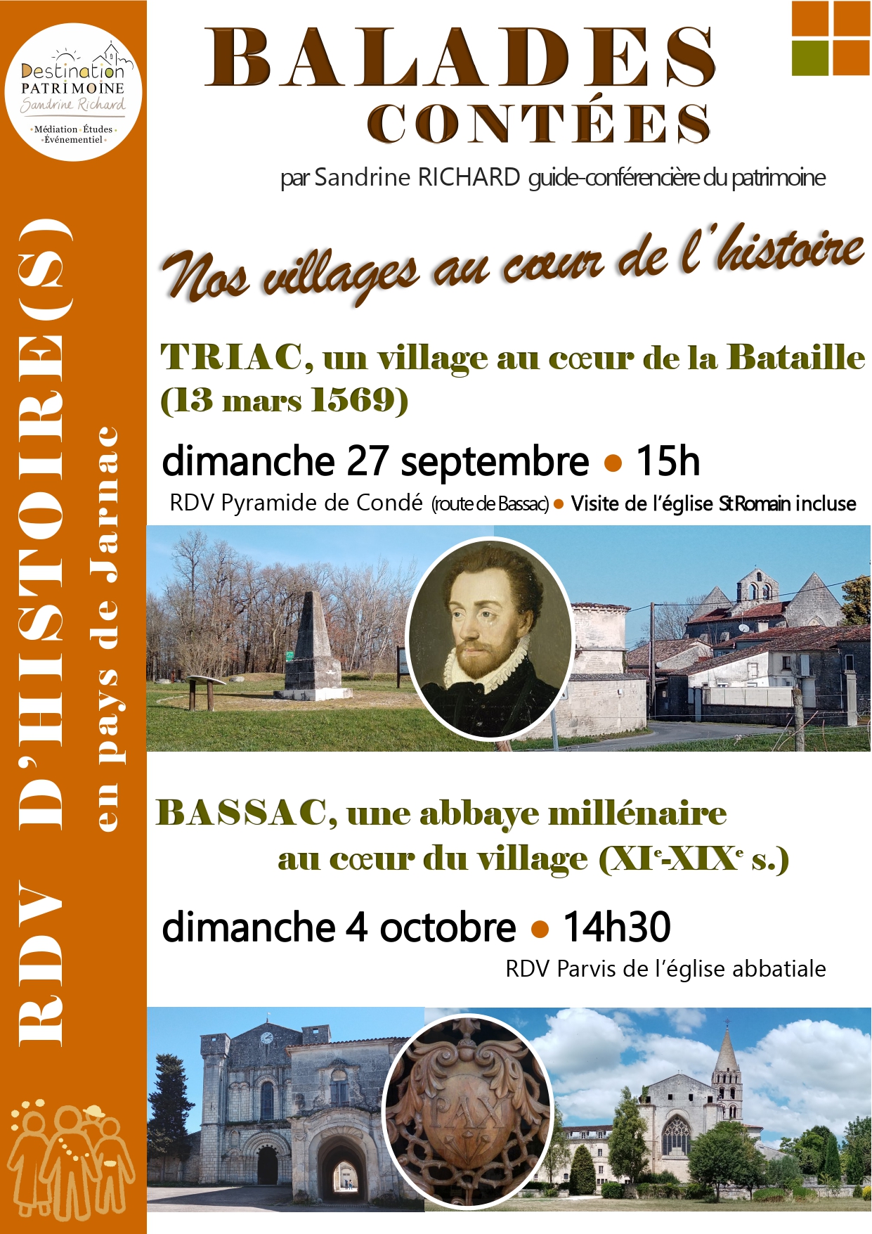 Balade | Bassac, Le village au fil de la Guirlande par Sandrine Richard