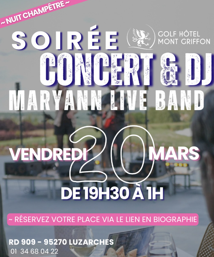 Soirée concert 20.03