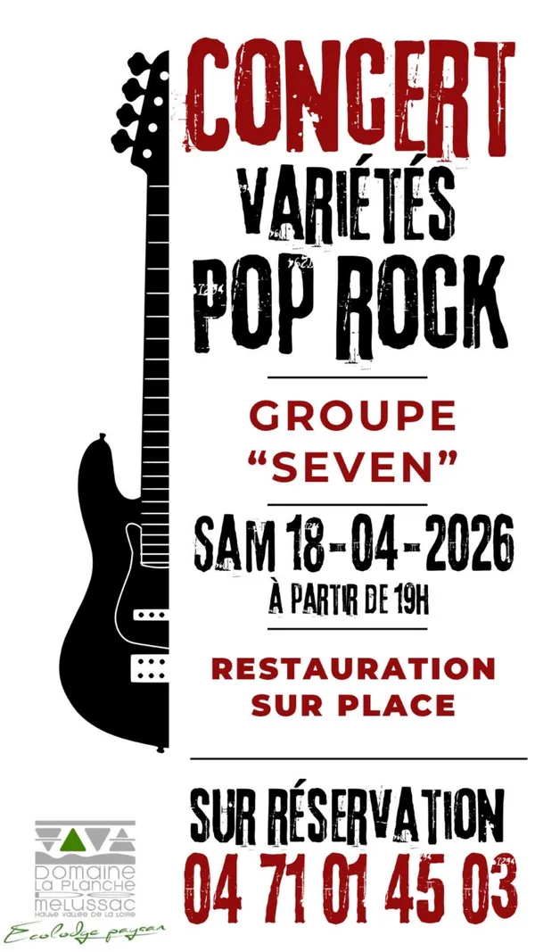 Repas concert avec Seven